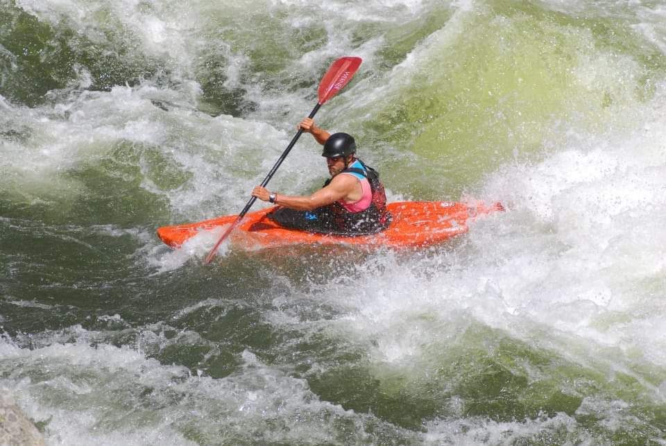 Whitewater rafting