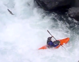 strong whitewater rapids