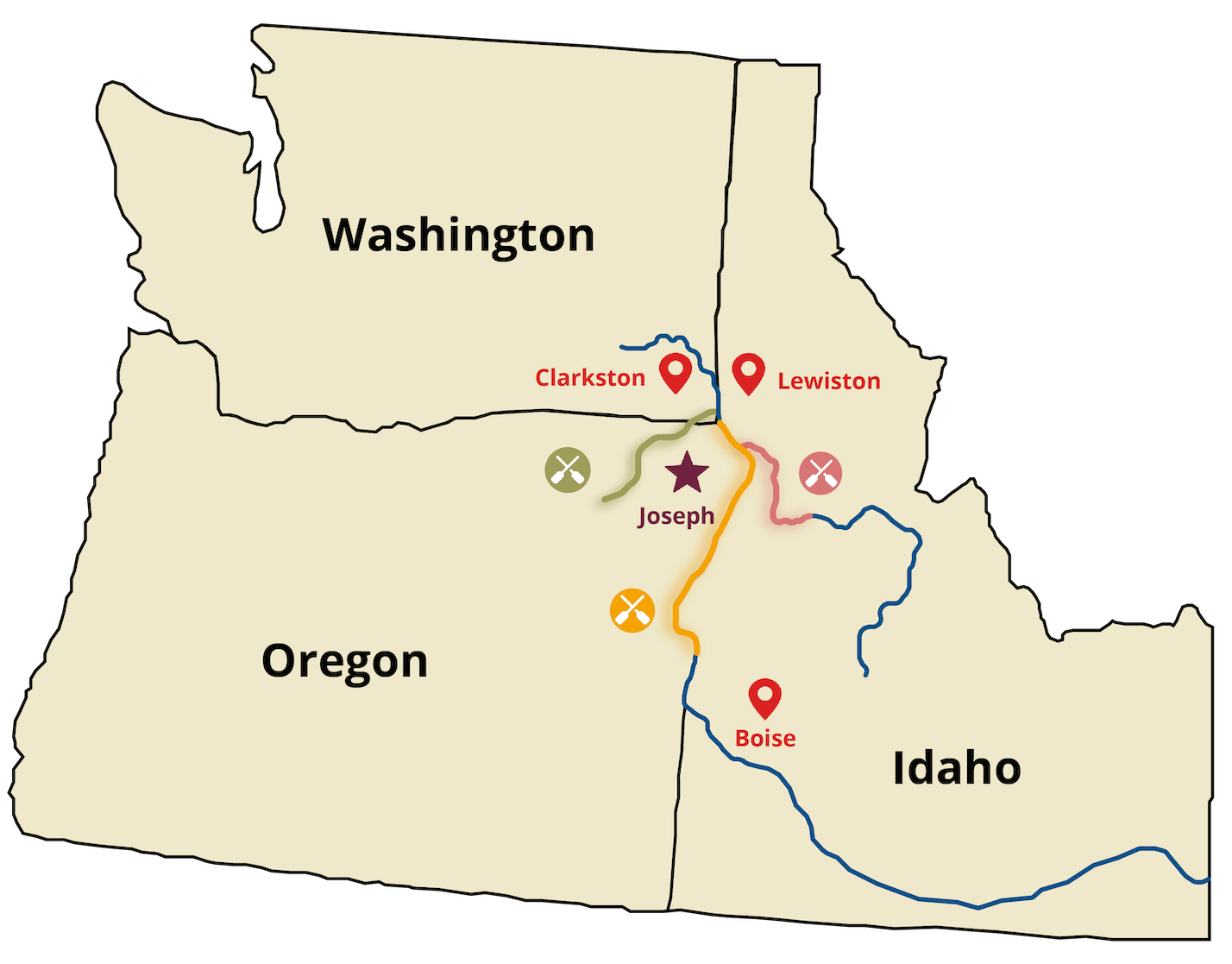 Rivers Map