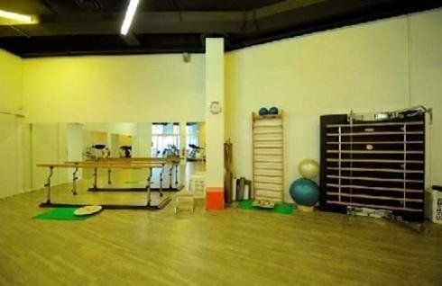 palestra all'interno della struttura