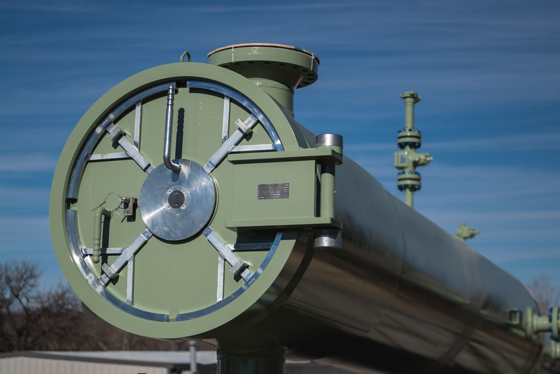 The patented TWINLOCK Quick Opening closure for oil and gas pipelines and other specialty applications