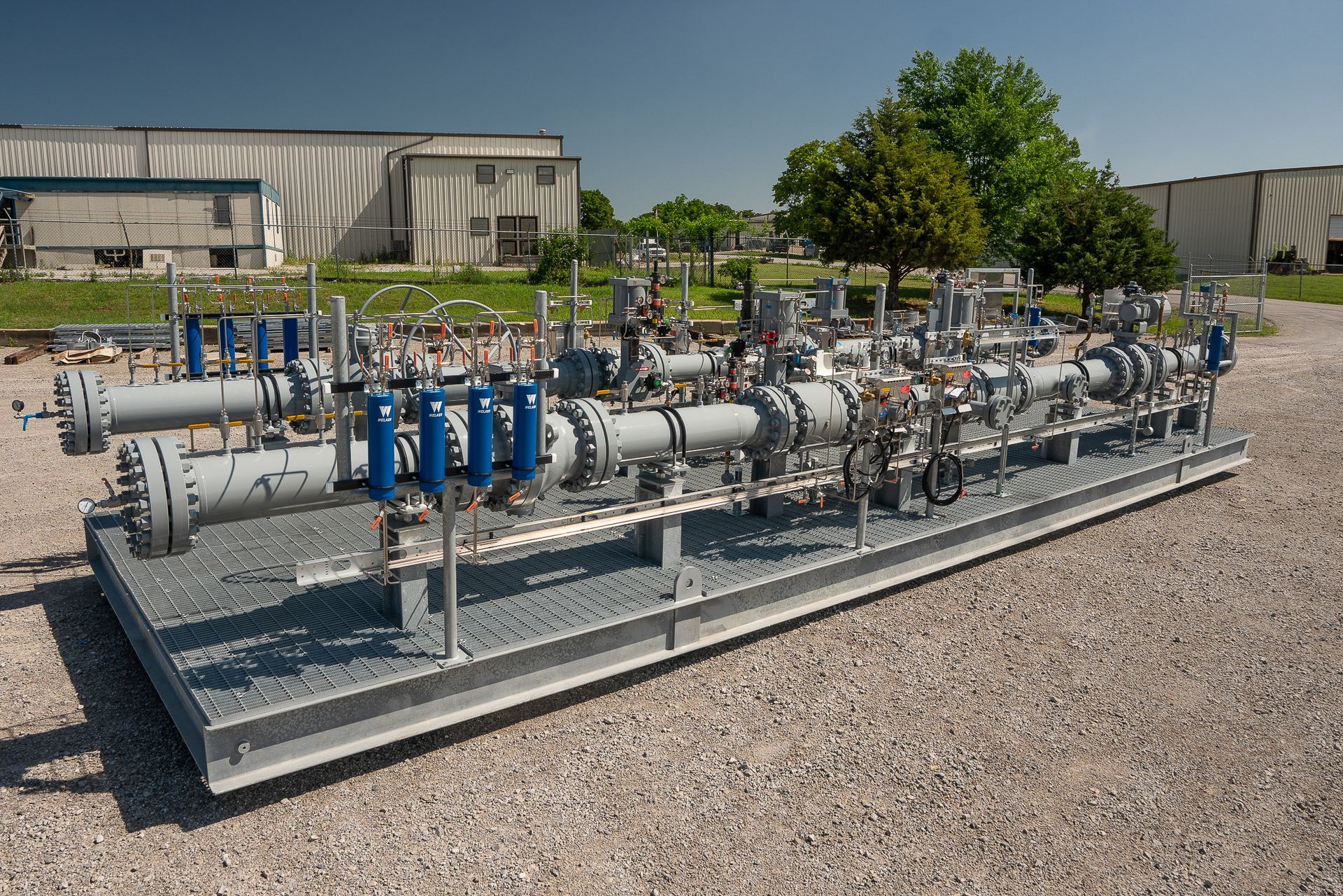 PEI manufactures liquid and gas measurement and regulation skids including complex Instrumentation & Electrical Work