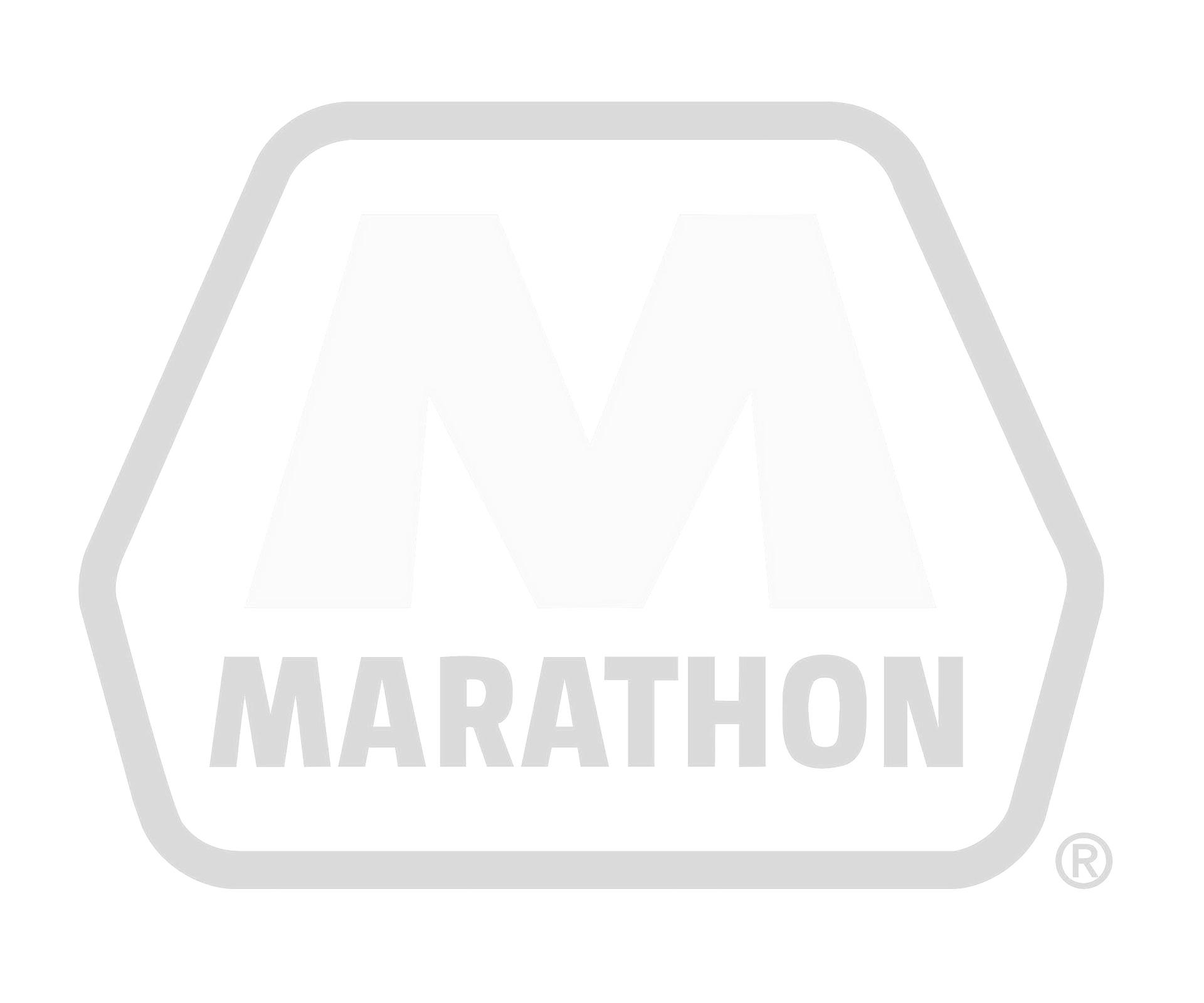 A marathon logo on a white background.