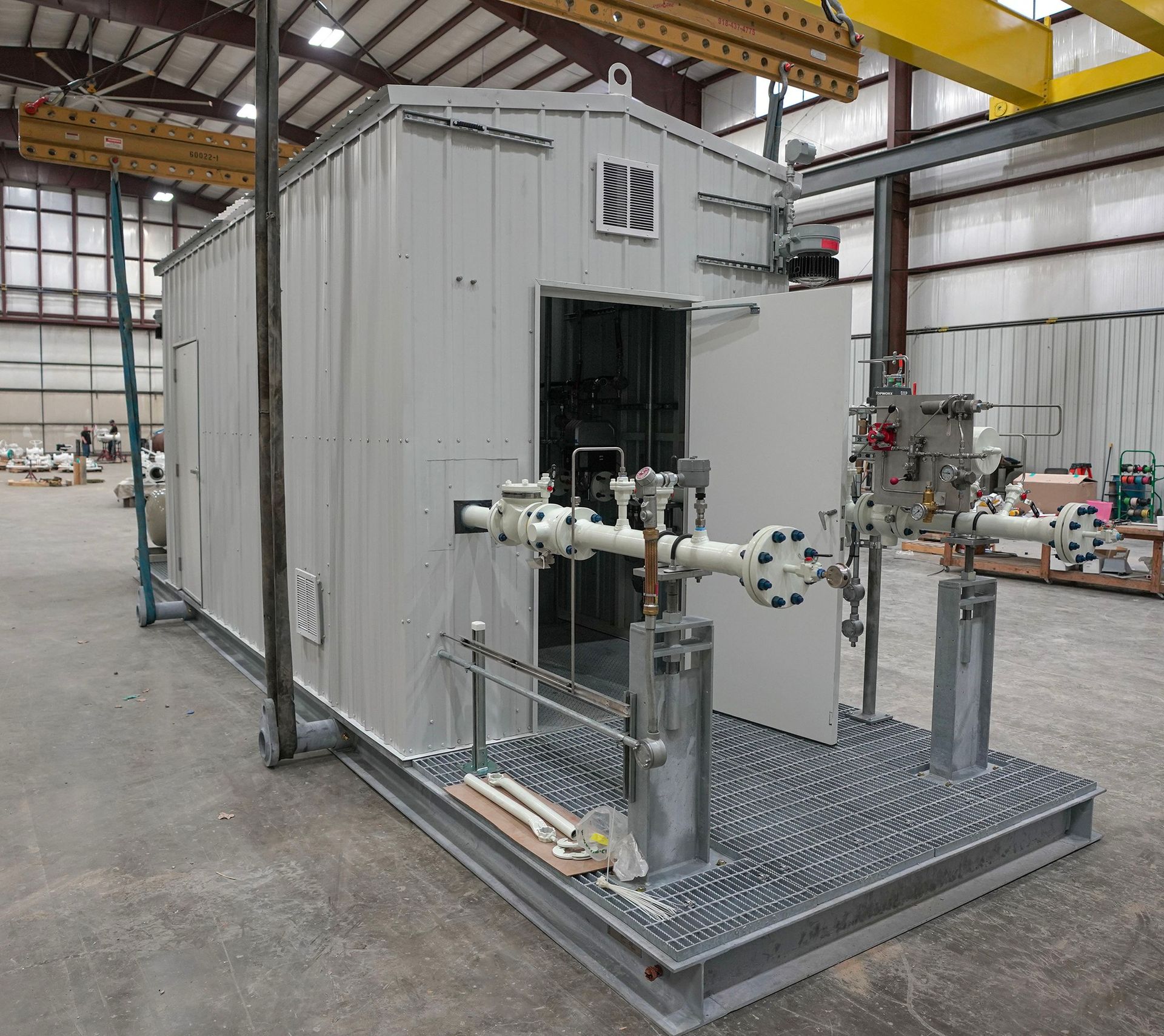 PEI custom designed RNG skid.