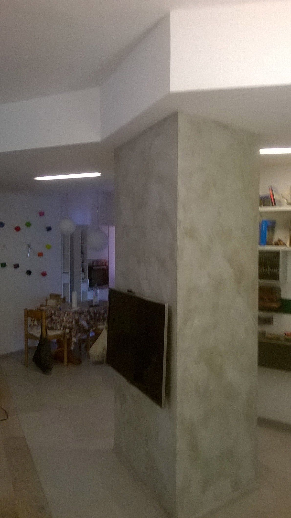 rivestimento caminetto in cartongesso