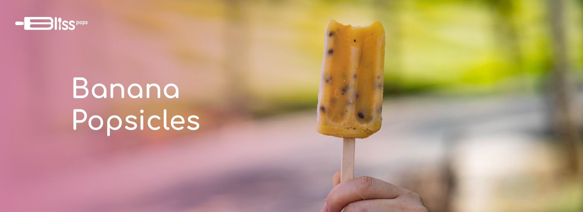 Banana Popsicles