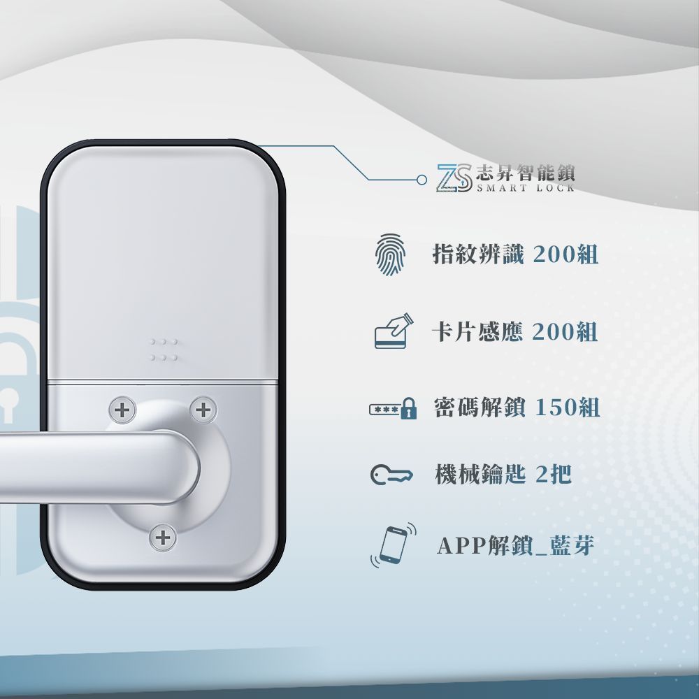 EK-R112-6合1電子鎖 智能鎖