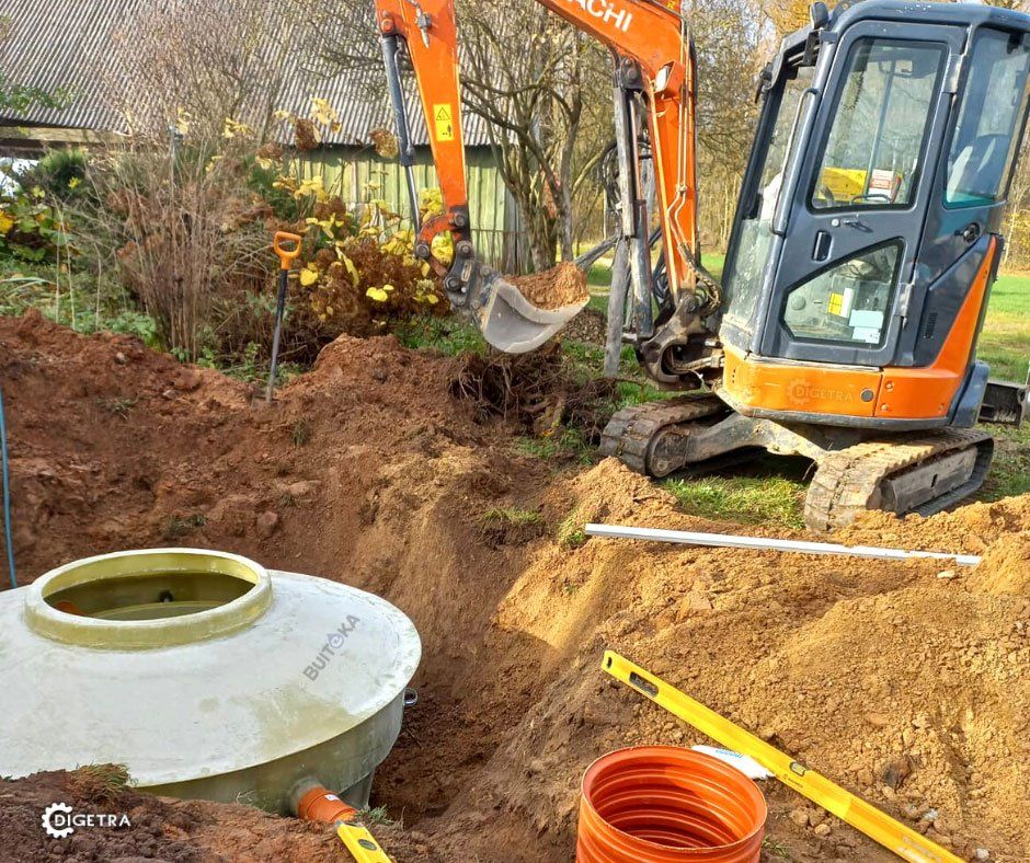 Buiteka nuotekų valymo įrenginių montavimas