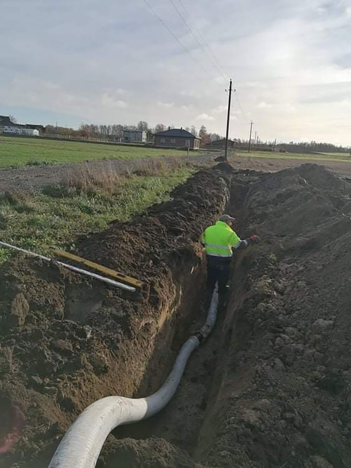 Drenažo ir lietaus sistemų montavimas