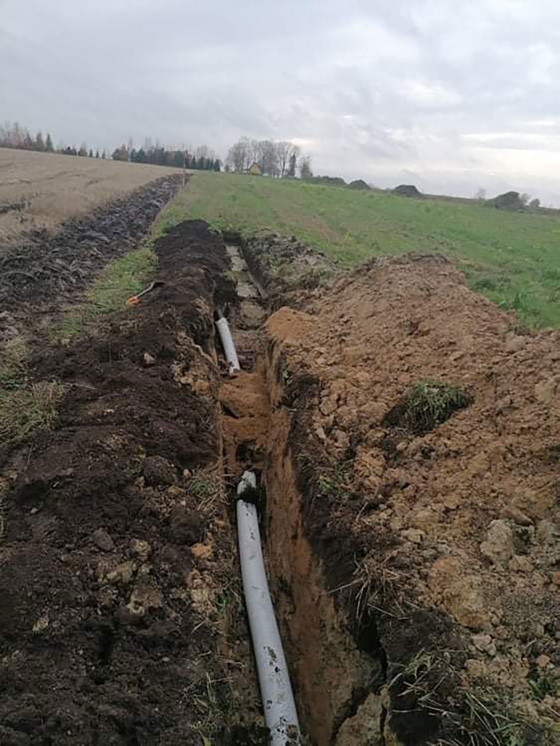 Drenažo ir lietaus sistemų montavimas