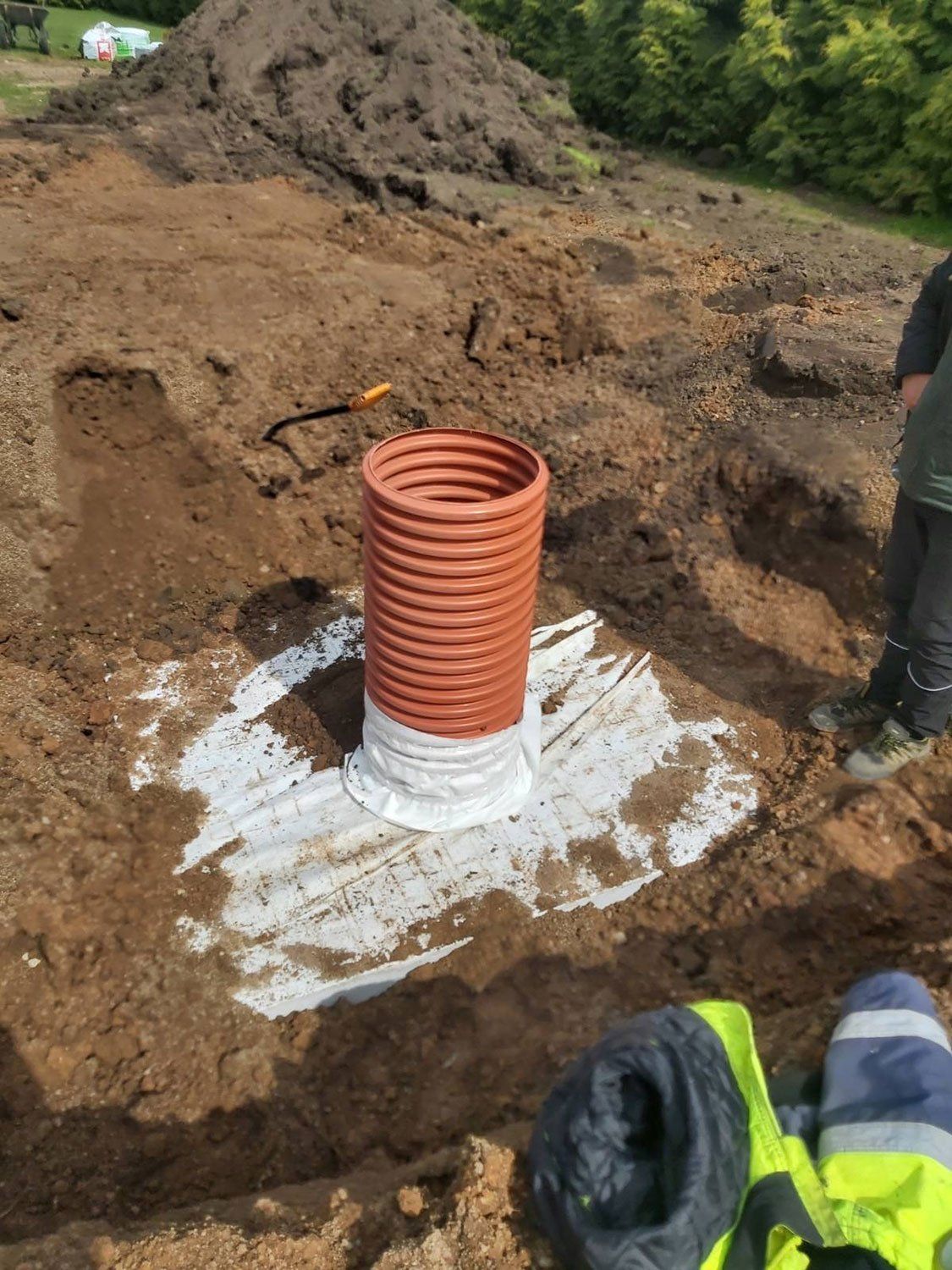 Drenažo ir lietaus sistemų montavimas