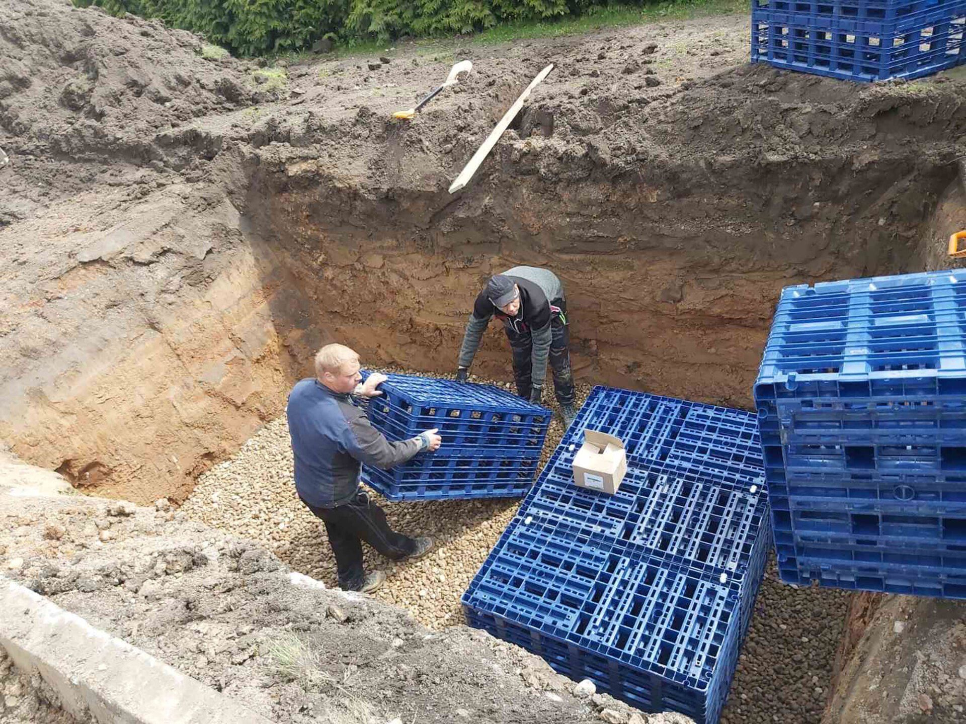 Drenažo ir lietaus sistemų montavimas