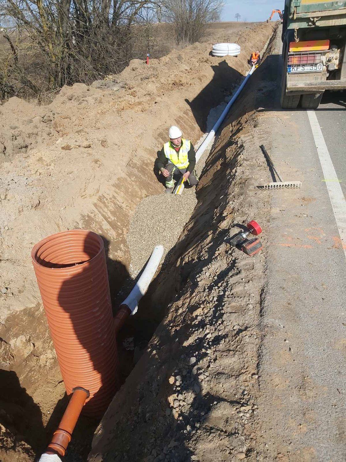 Drenažo ir lietaus sistemų montavimas