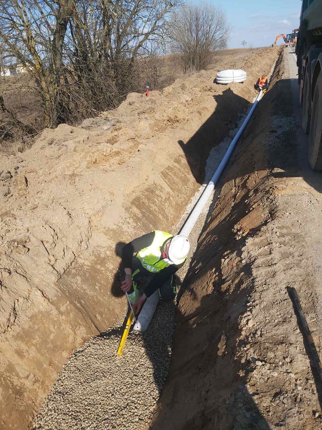 Drenažo ir lietaus sistemų montavimas
