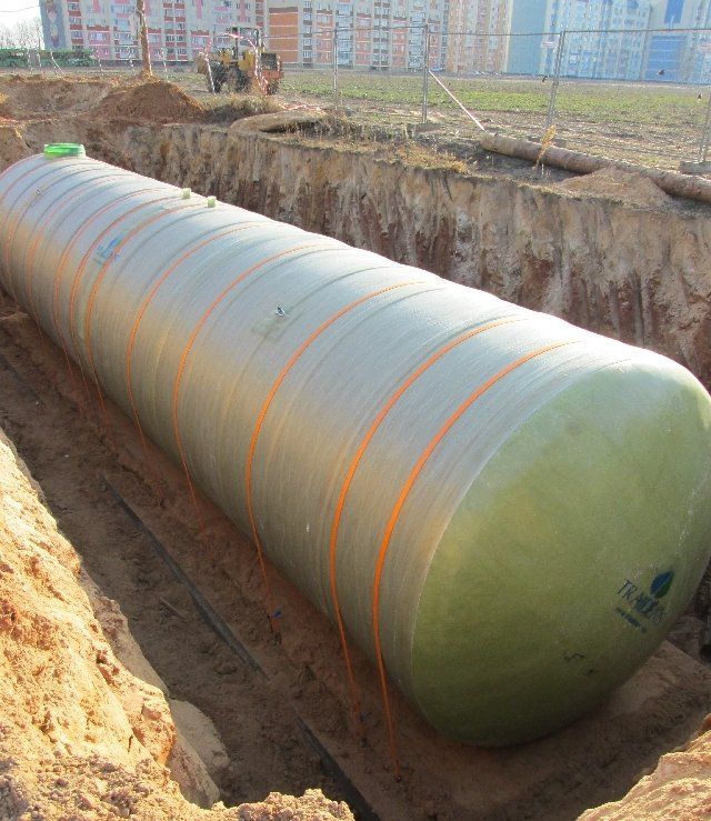 Talpos, rezervuarai nuotekoms