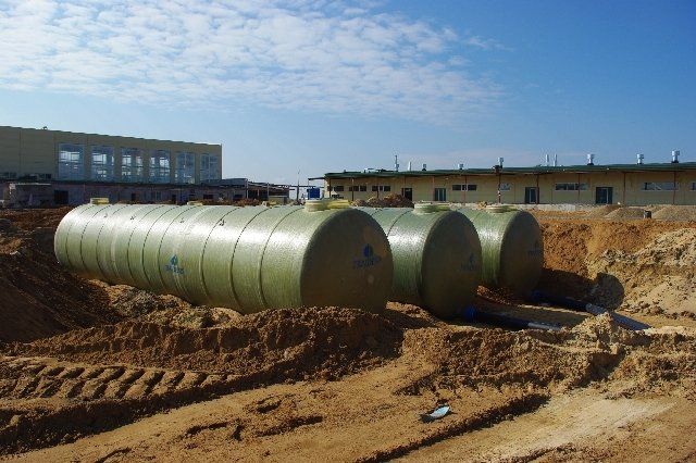 Talpos, rezervuarai nuotekoms