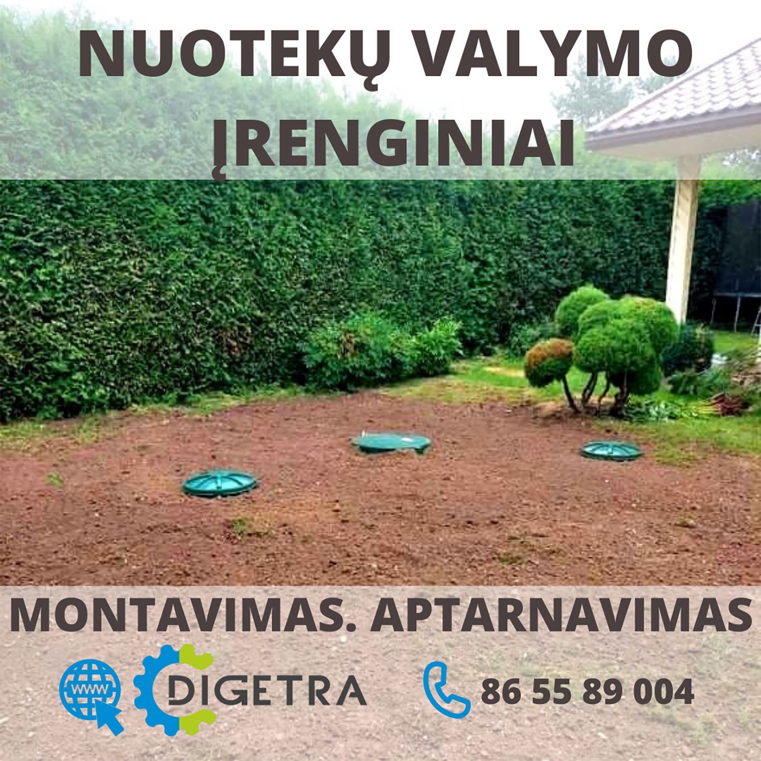 Traidenis nuotekų valymo Įrenginys TRAIDENIS