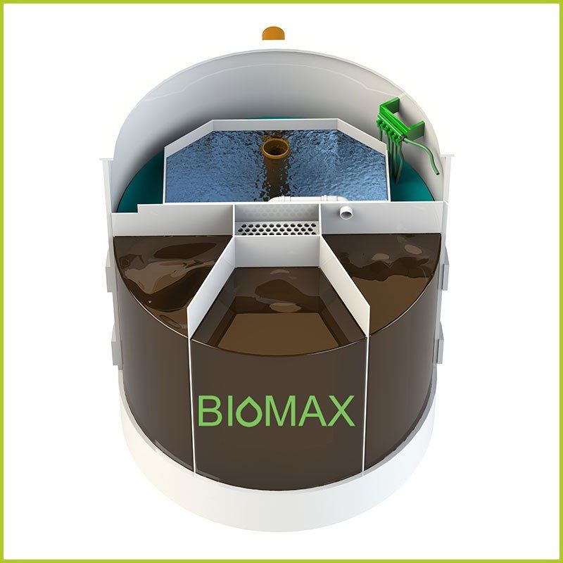 BIOMAX nuotekų valymo įrenginys