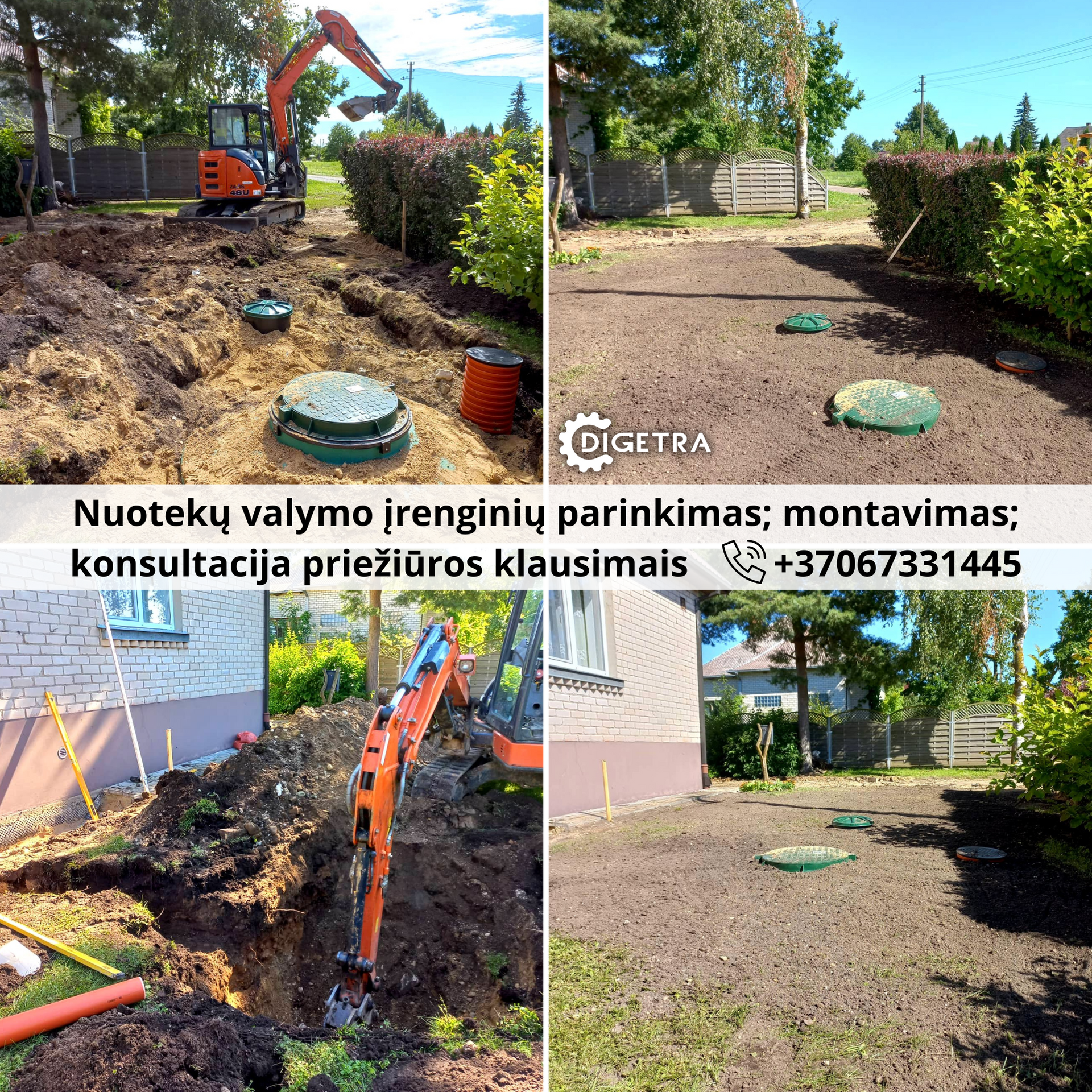 Nuotekų valymo įrenginiai ir montavimas