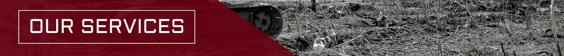 A rectangular maroon banner with a white outline containing the text 