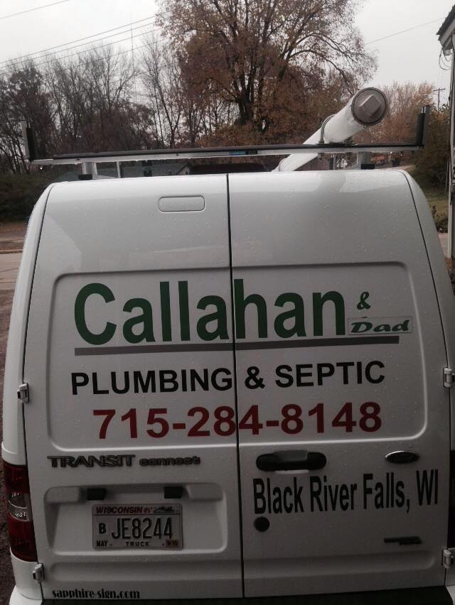 Plumber Fixing Pipes — Black River Falls, WI — Callahan & Son Plumbing & Septic