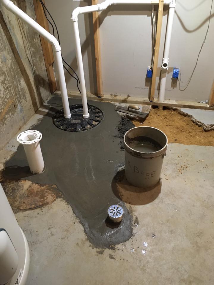 Flooring Under Renovation — Black River Falls, WI — Callahan & Son Plumbing & Septic