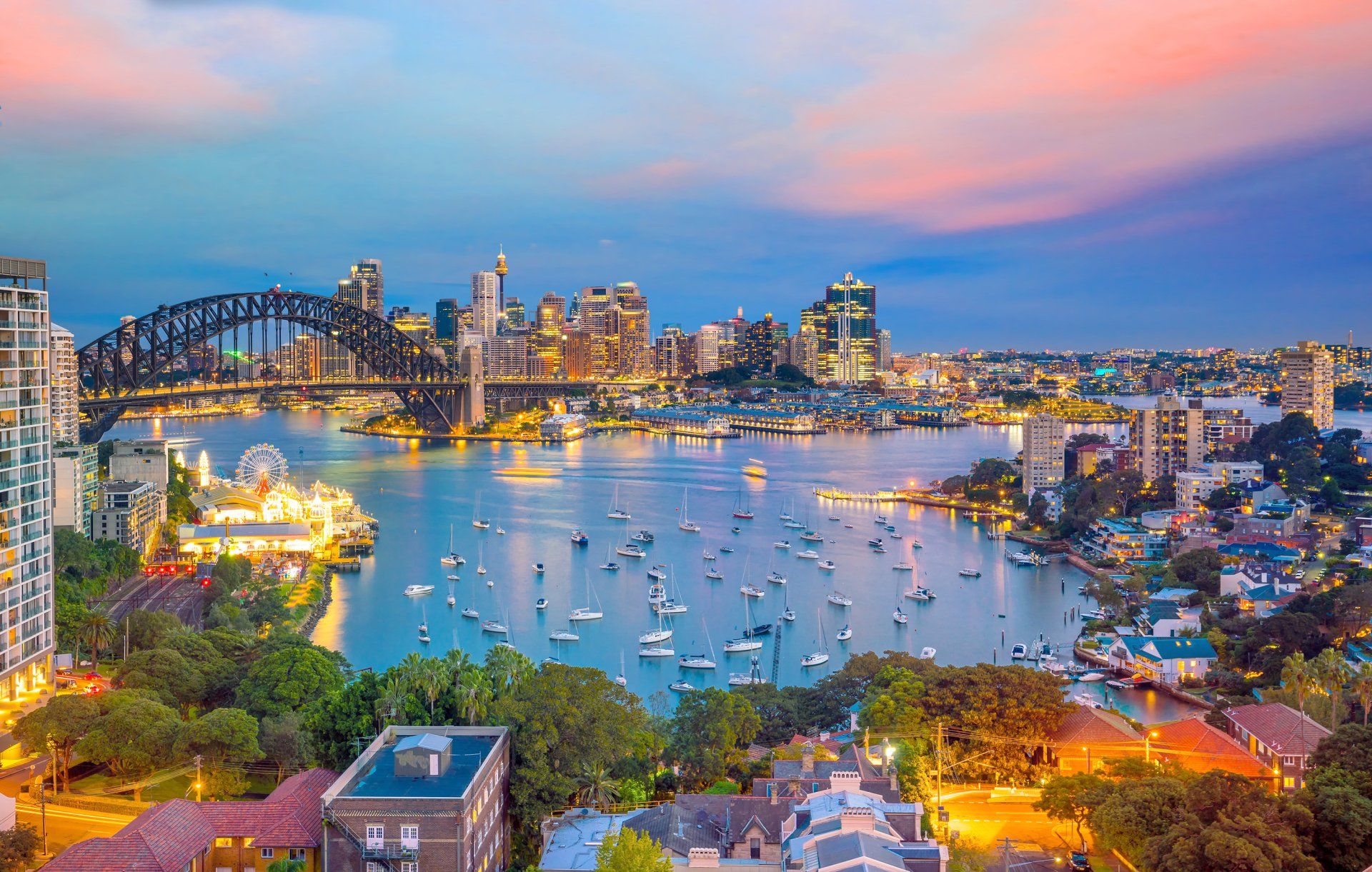 Aerial View of Sydney — API Engineering in Sydney, NSW