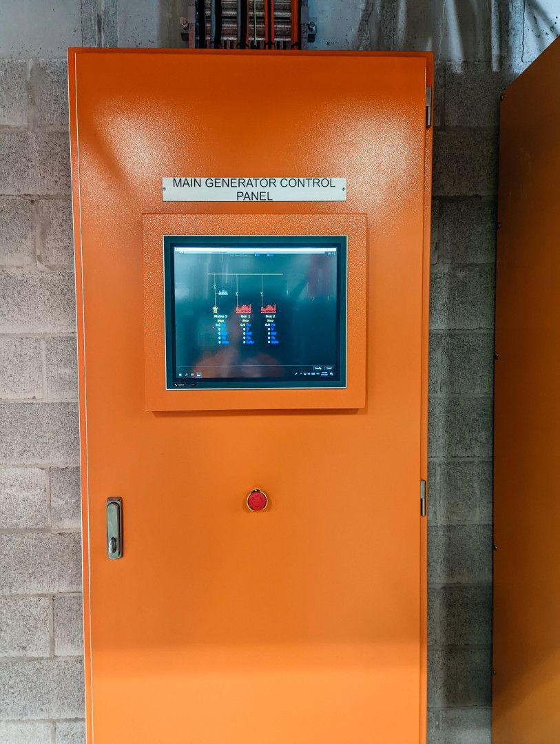 Orange Control Panel With a Screen Displaying Diagrams — API Engineering in Charmhaven, NSW