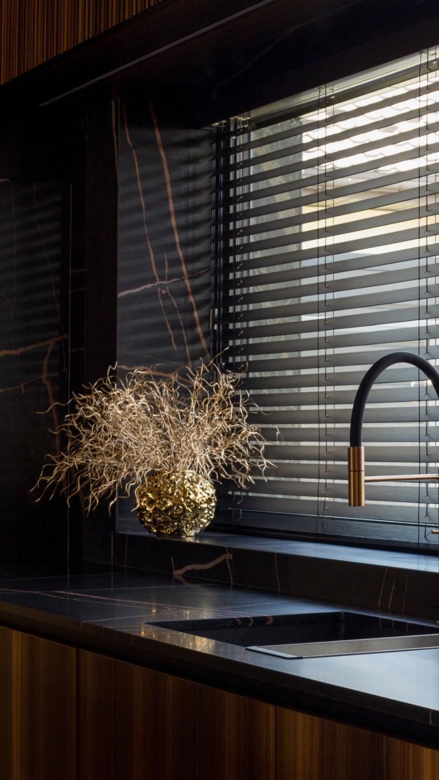 A Kitchen With a Sink and a Window With Blinds — Wow Clean Cairns in Bayview Heights, QLD