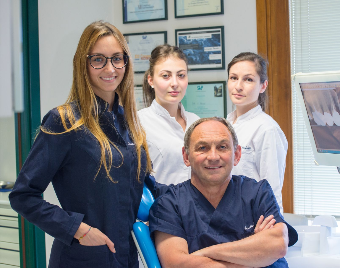 Lo staff dello studio dentistico