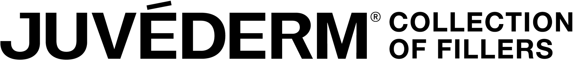 Juvéderm Collection of Fillers logo on white background