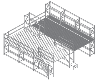 mezzanine steel flooring - Storequip