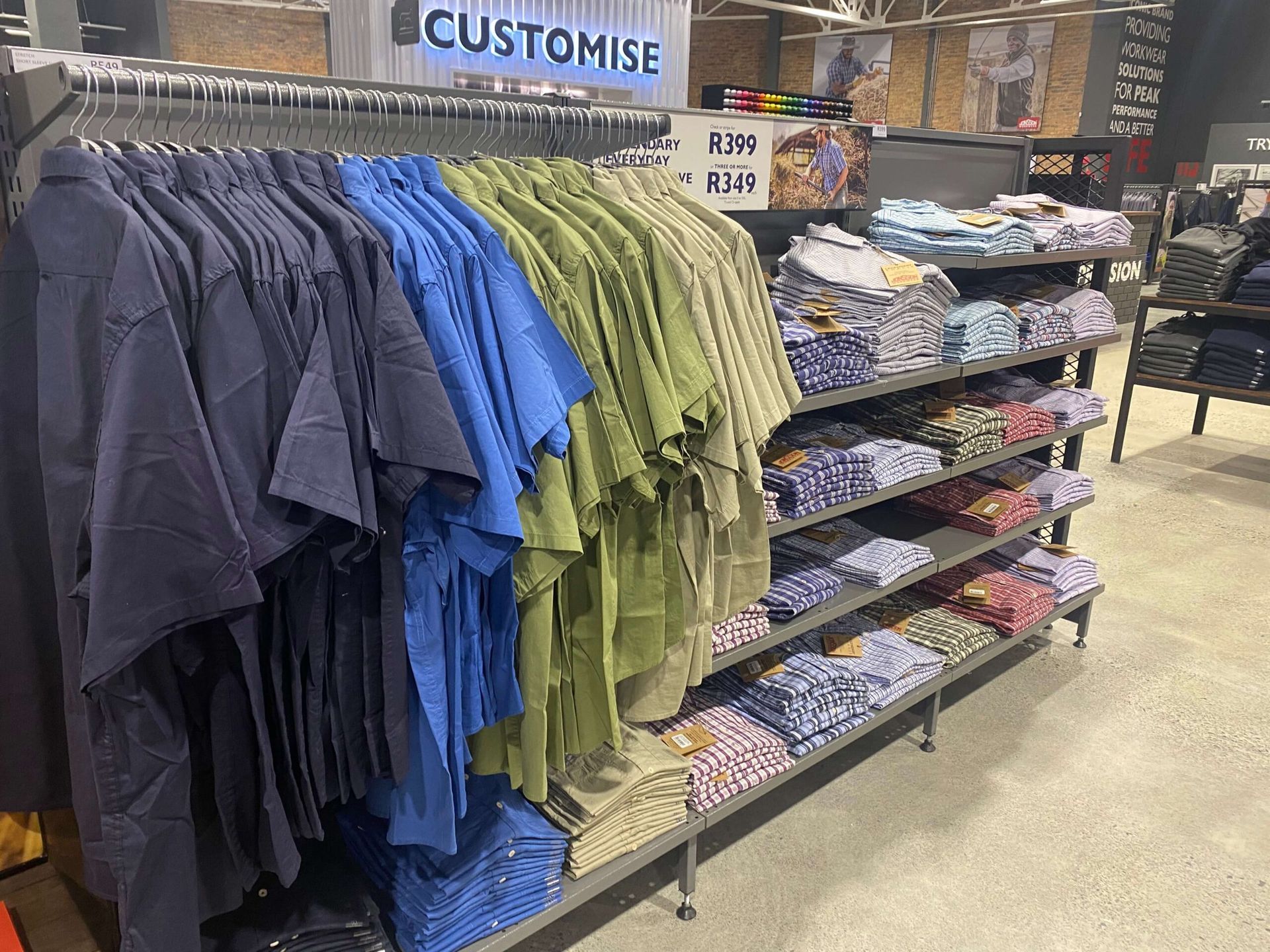 Clothing & Display Fixtures