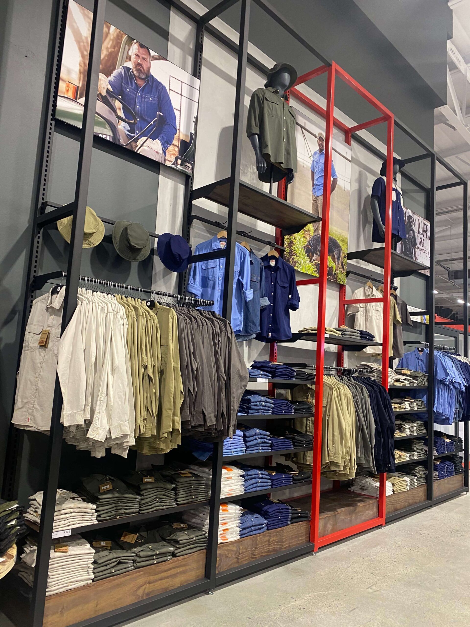 Clothing Fixtures & Display Units