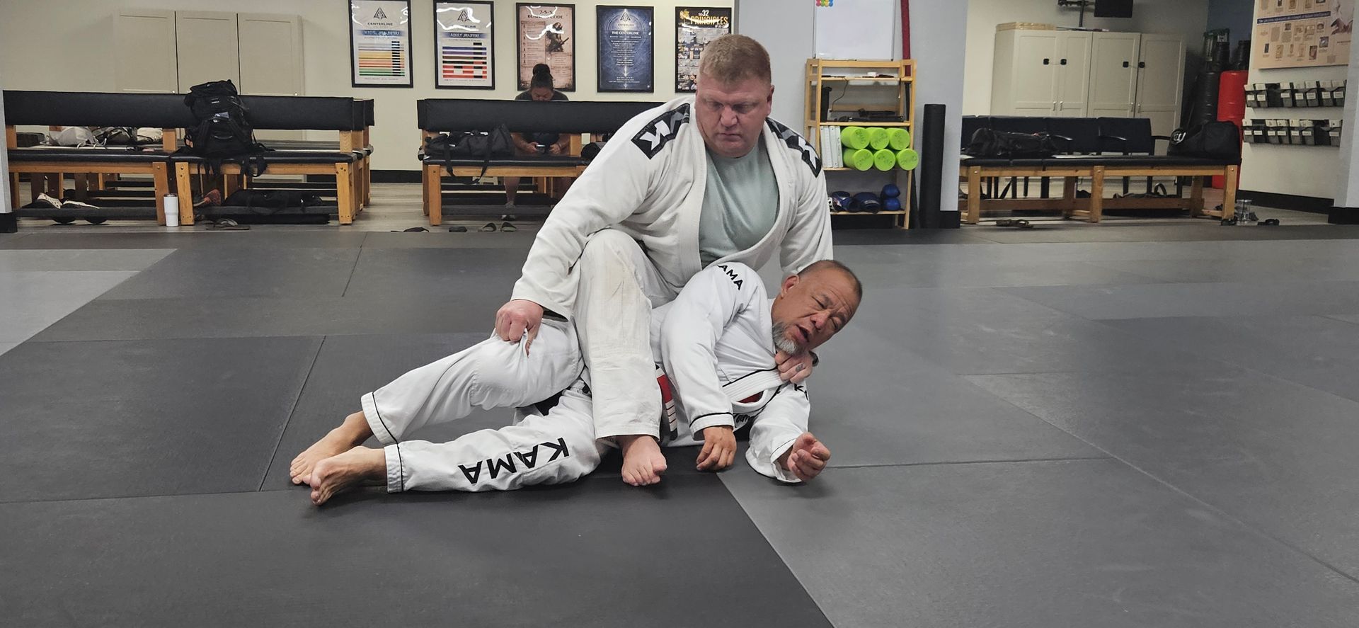 Students training Jiu-Jitsu at Centerline Jiu-Jitsu Chandler in Chandler, AZ to build energy.