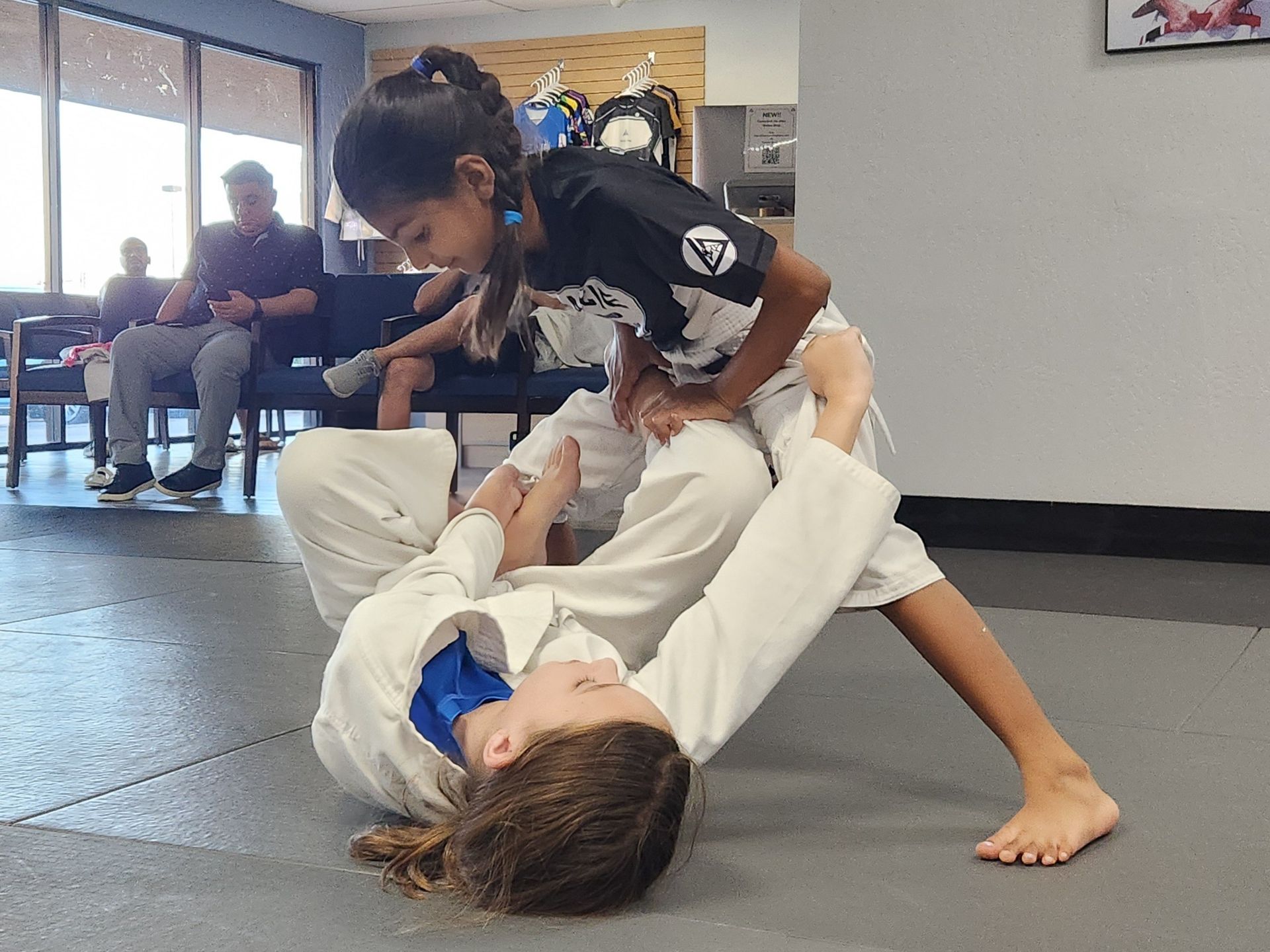 Kids and adults training Jiu-Jitsu at Centerline Jiu-Jitsu Chandler in Chandler, Arizona.