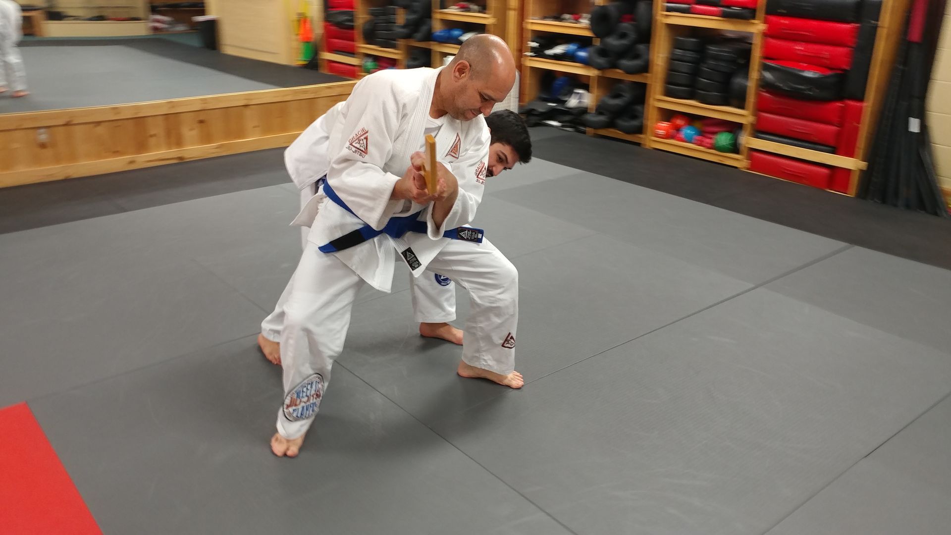 Adult students practicing Jiu-Jitsu drills at Centerline Jiu-Jitsu Chandler in Chandler, Arizona, building confidence