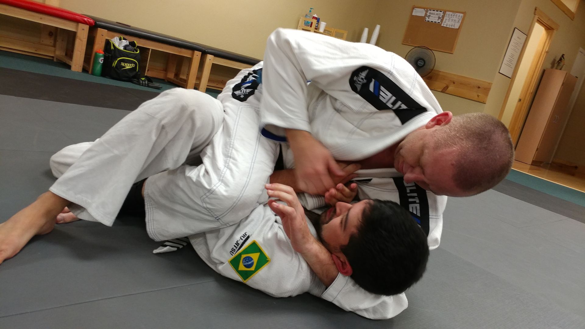 Adults training Jiu-Jitsu at Centerline Jiu-Jitsu Chandler in Chandler, Arizona, building confidence