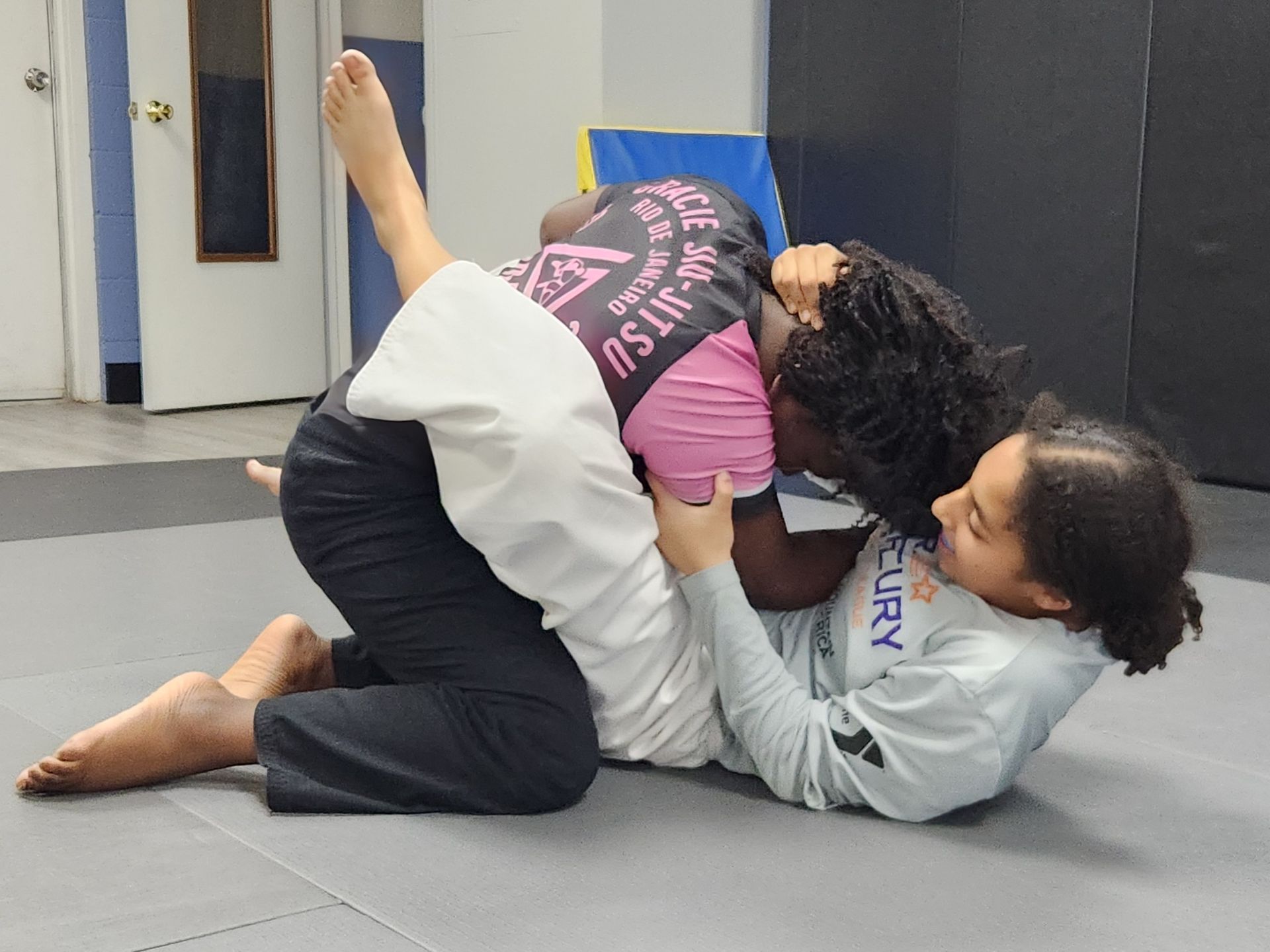 Adults training Jiu-Jitsu at Centerline Jiu-Jitsu Chandler in Chandler, Arizona, building focus.