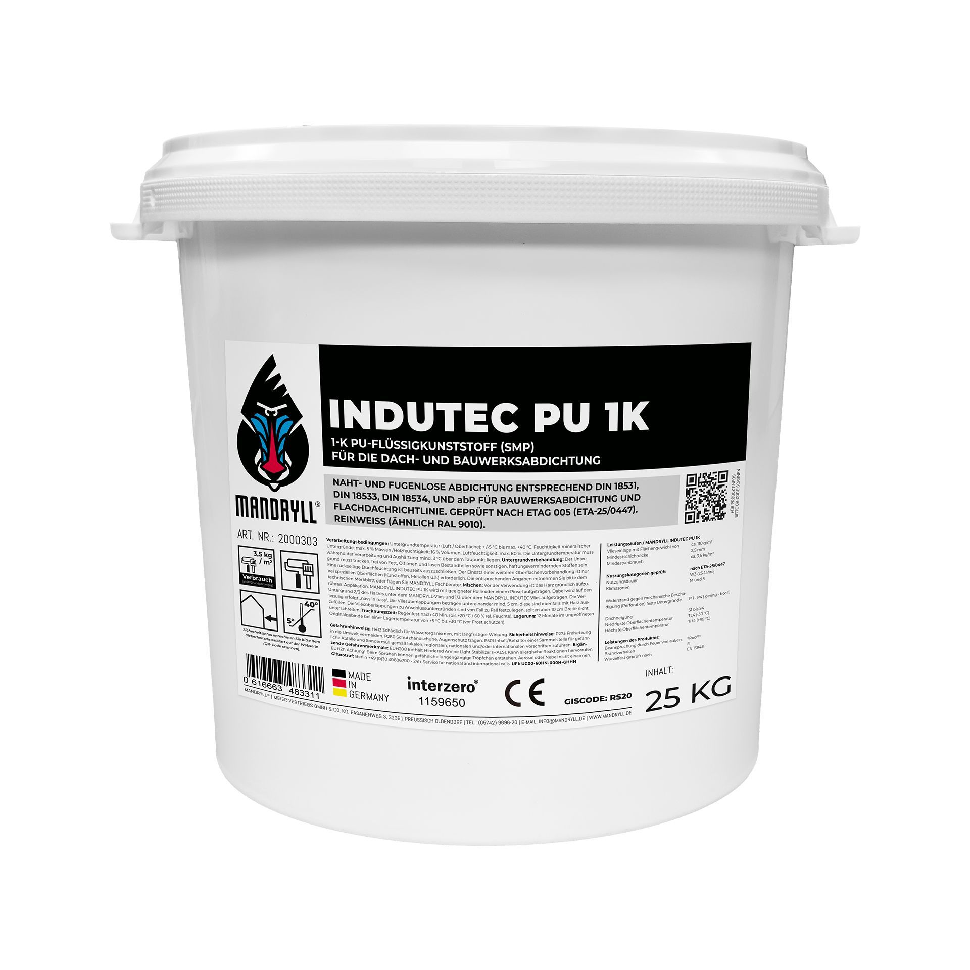 MANDRYLL INDUTEC PU 1K