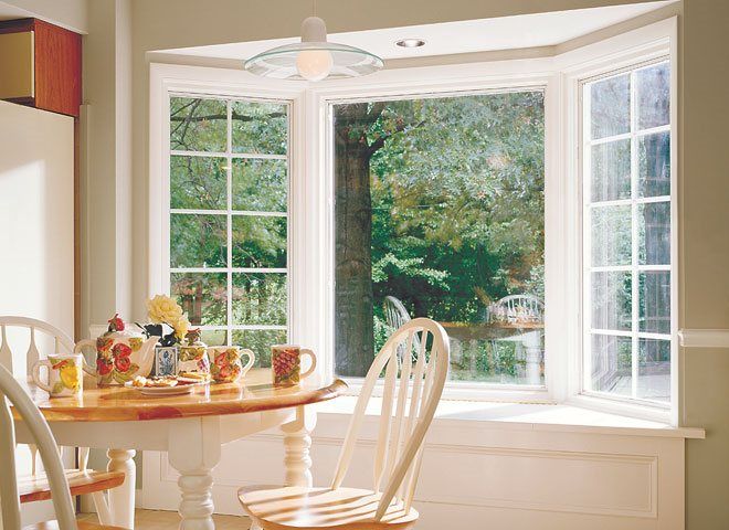 Dining Room With Wide Window — Roofing And Siding in Toledo, OH
