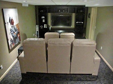 Small Theater Room — Roofing And Siding in Toledo, OH