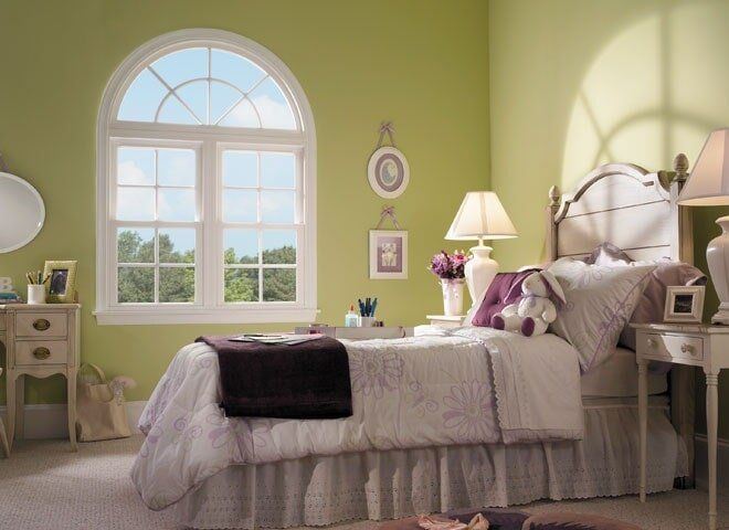Light Green Bedroom — Roofing And Siding in Toledo, OH