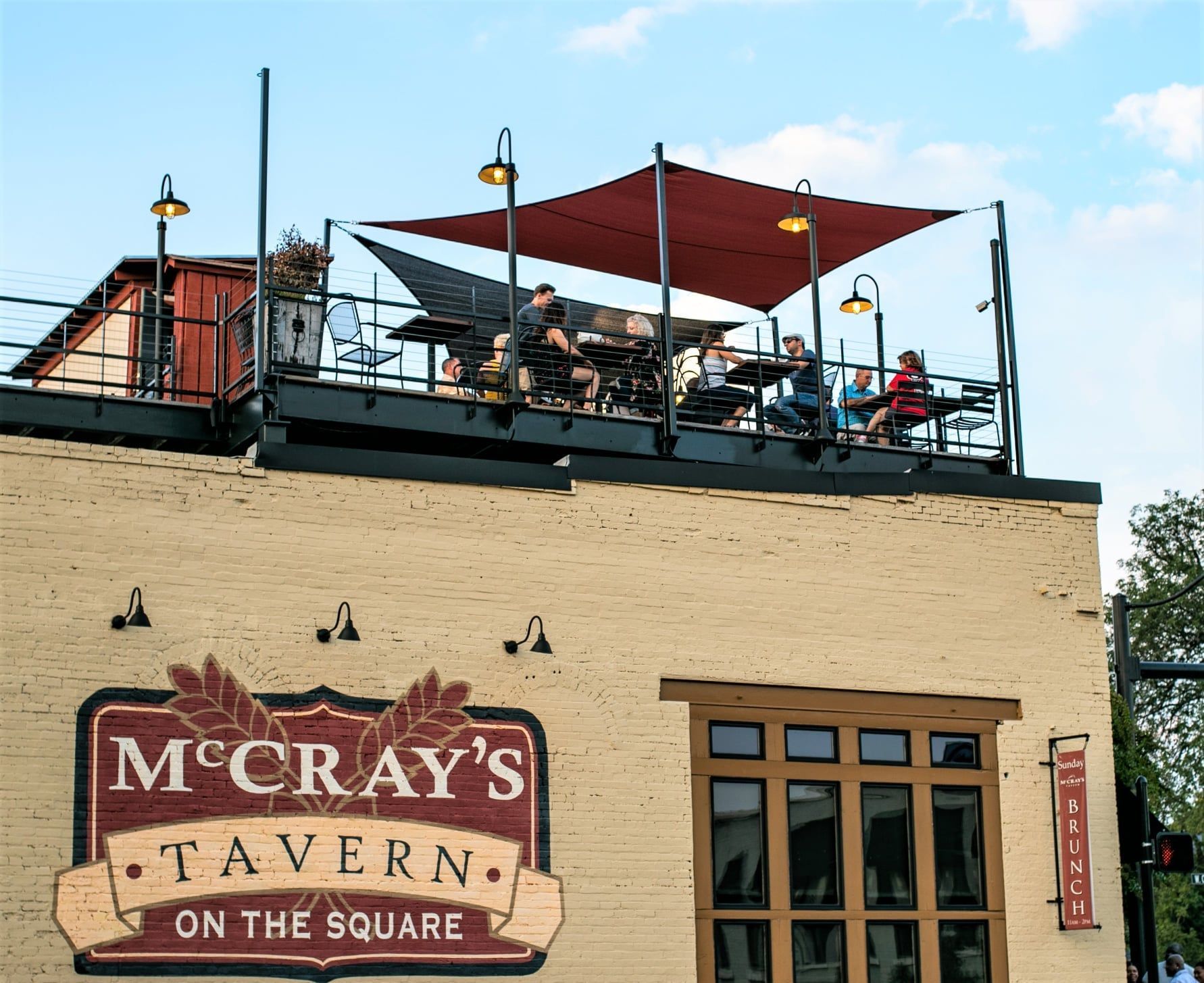Roof-top Brunch Lawrenceville McCray's Tavern