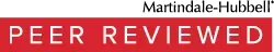 Martindale-Hubbell Peer Reviewed Logo