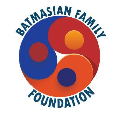 A logo for the batmasian family foundation