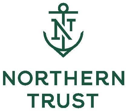 The logo for the northern trust is a green anchor with the letter n on it.
