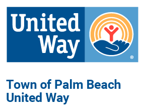 The logo for united way town of palm beach