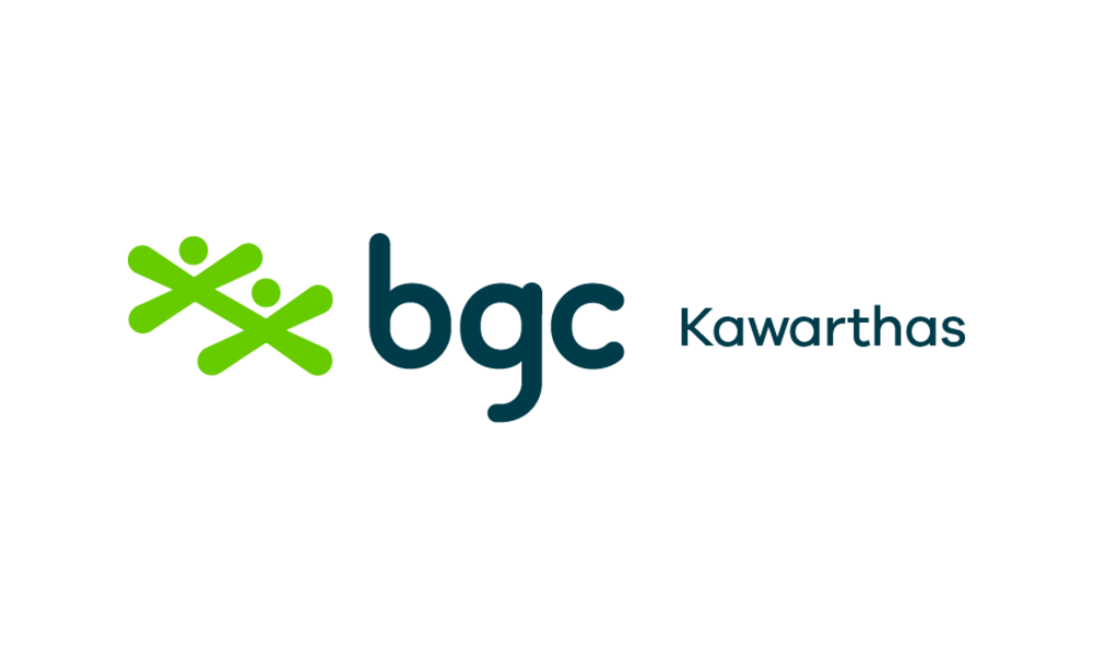 BGC Kawarthas logo: green stick figures,