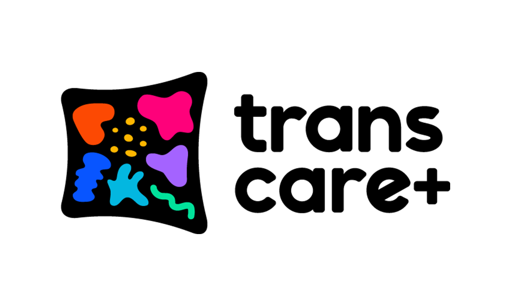 Logo: Black square with colorful abstract shapes, text